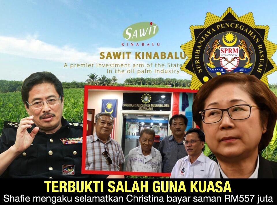 Terkini! Shafie mengaku arah Borneo Samudera tarik kes selamatkan Christina bayar RM557 juta