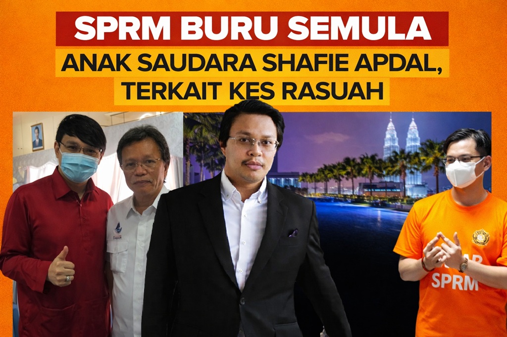 SPRM buru semula anak saudara Shafie Apdal, terkait kes rasuah 